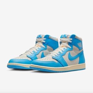 Nike Air Jordan 1 Retro High OG UNC Reimagined Powder Blue High-Top Sneakers